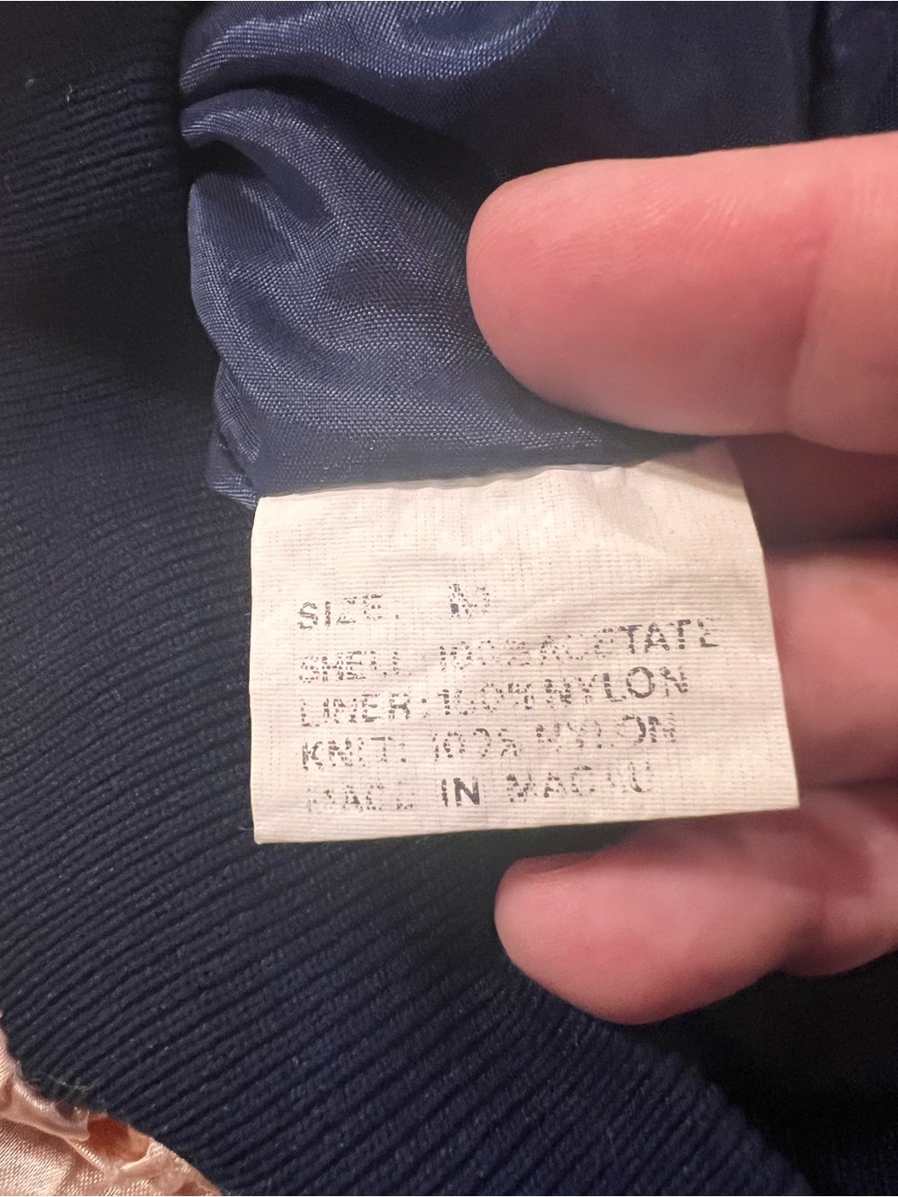 Women's Pink Satin Stripe-Trim “Flying Tigers” Bomber Jacket - Picture 13 of 13